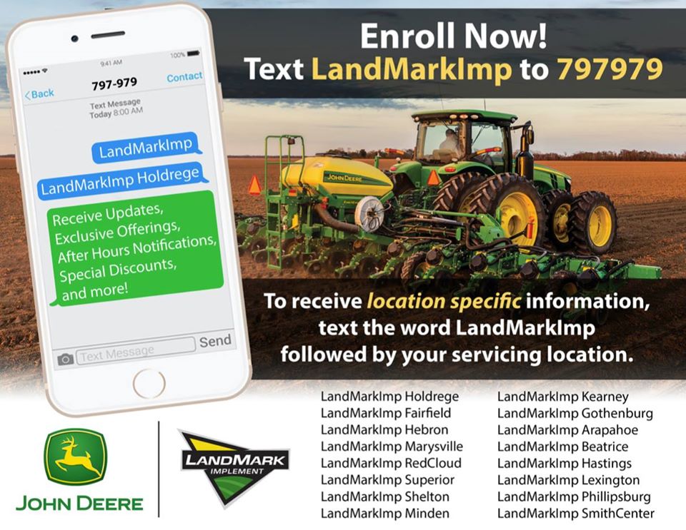 LandMark Text Notifications