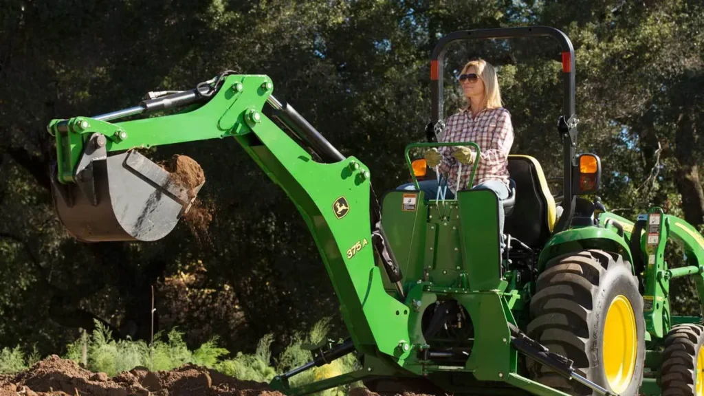 New John Deere 375A Backhoe at LandMark