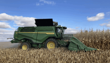 Harvesting to the Power of X near Holdredge, Nebraska