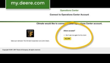 Connect Climate FieldView to John Deere Operations Center