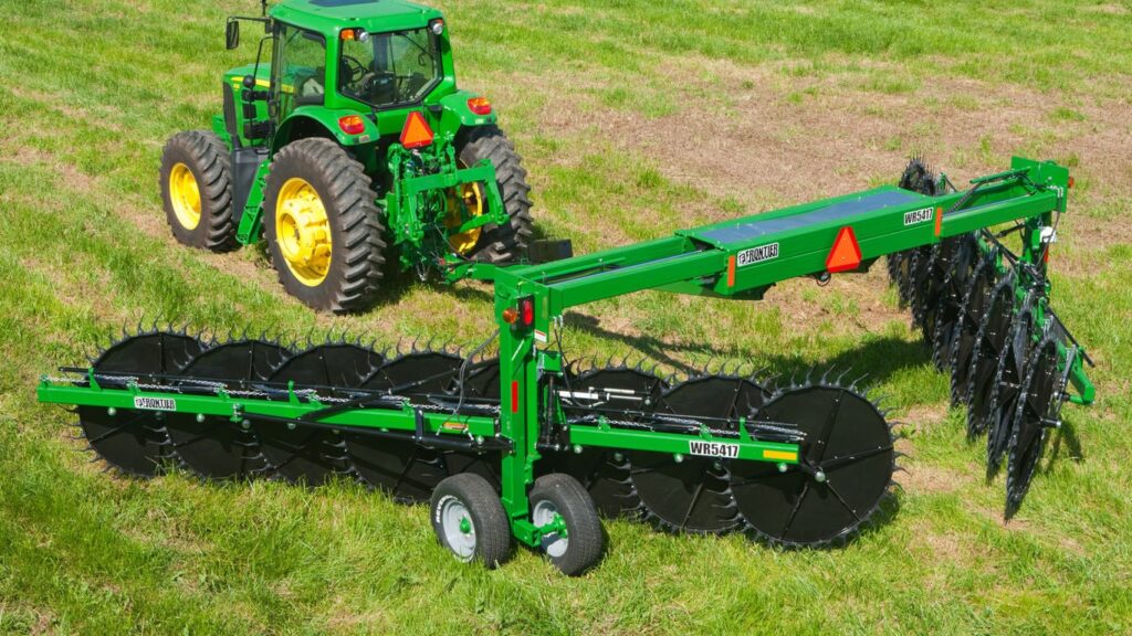 New John Deere WR54 Series Heavy-Duty High-Capacity Overhead Frame Rakes at LandMark