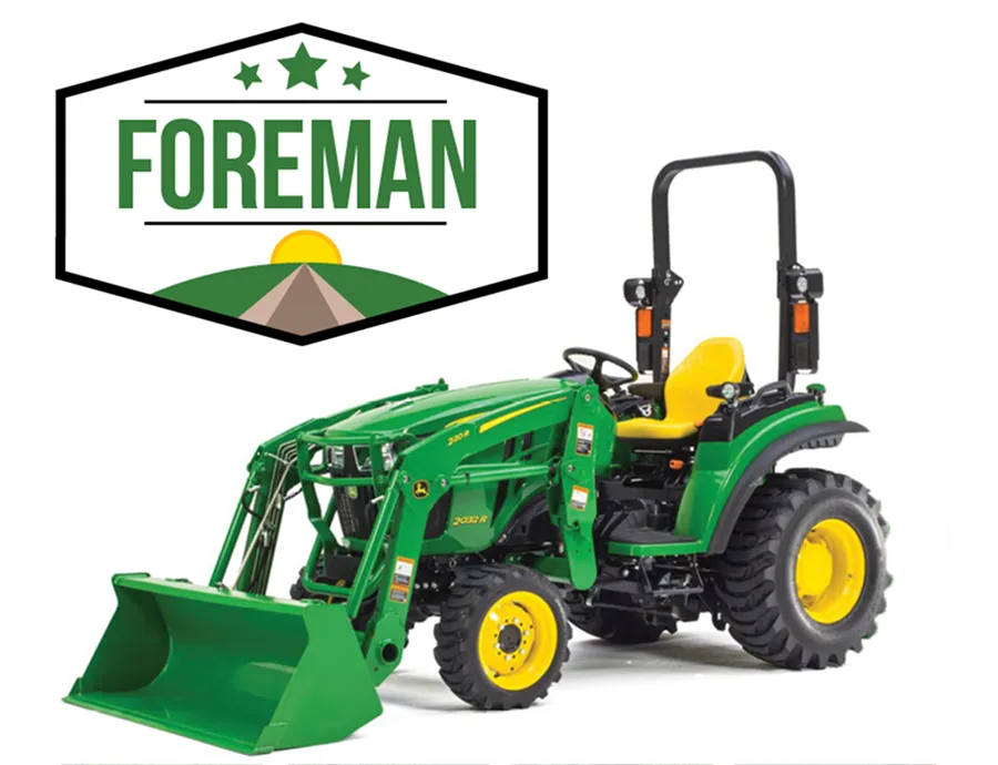 2032R (OOS) Foreman Tractor Package