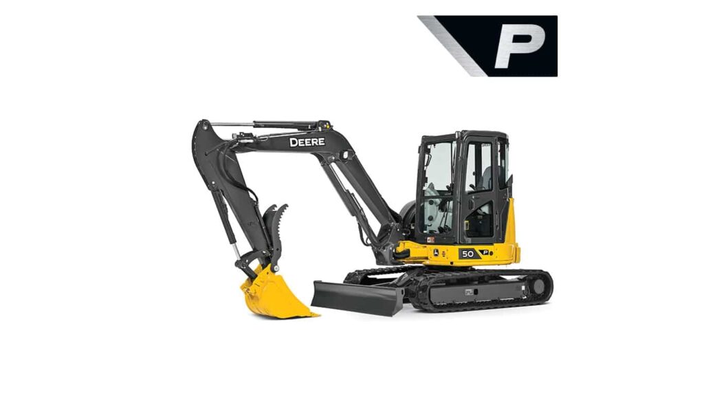 New John Deere 50 P-Tier Compact Excavator at LandMark