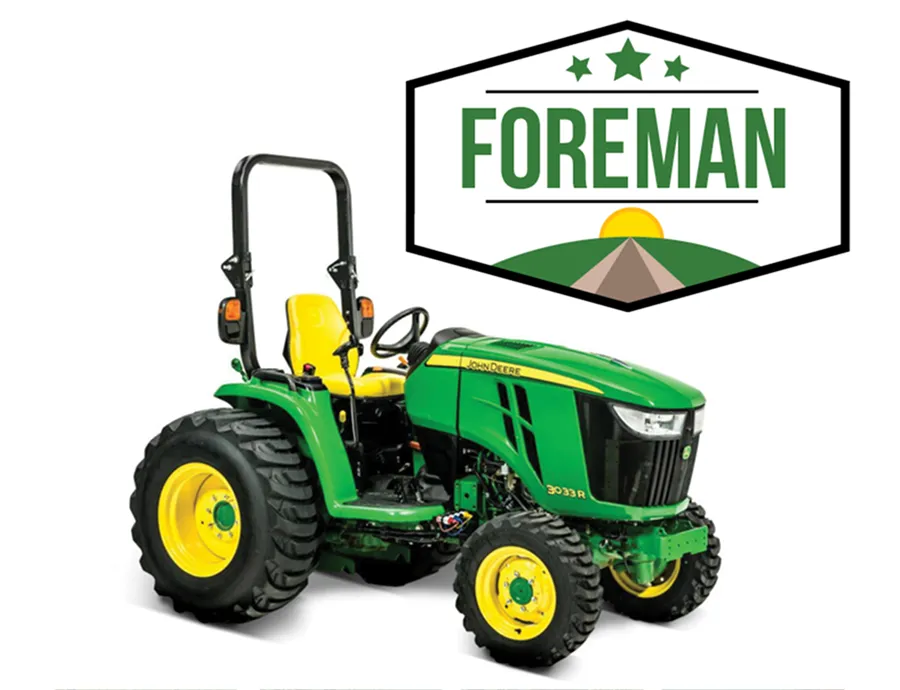 3033R (OOS) Foreman Tractor Package