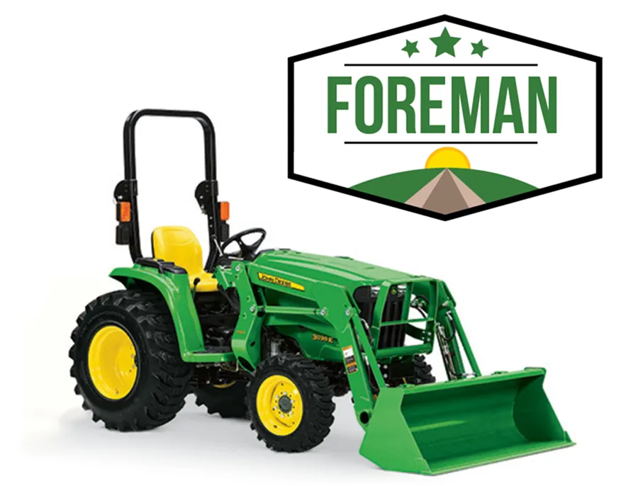 3038E (OOS) Foreman Tractor Package
