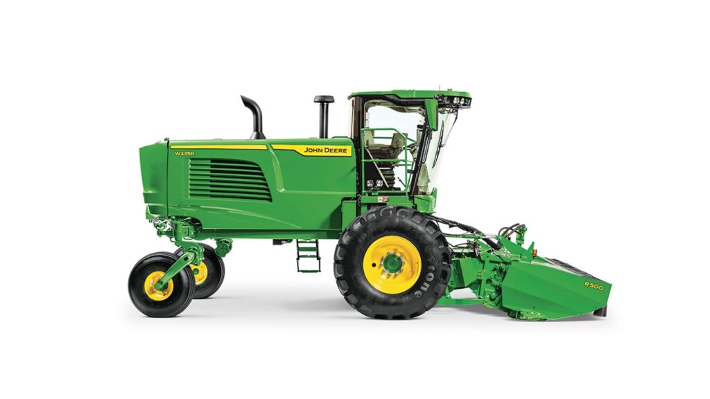 New John Deere W235R Windrower at LandMark