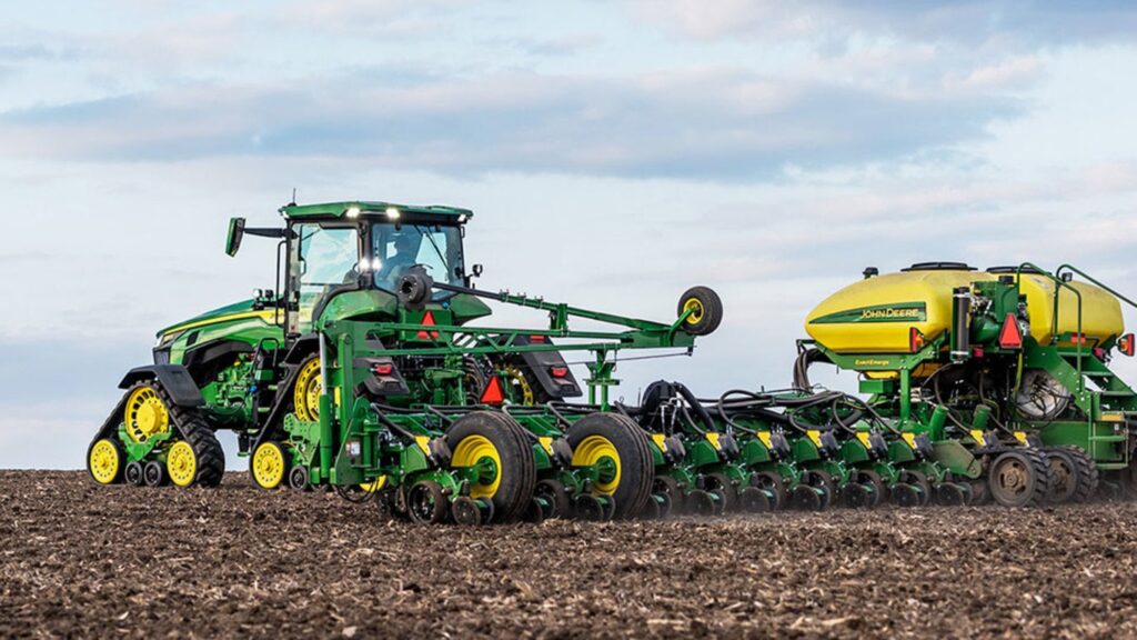 New John Deere 8RX 310 Four-Track Tractor at LandMark