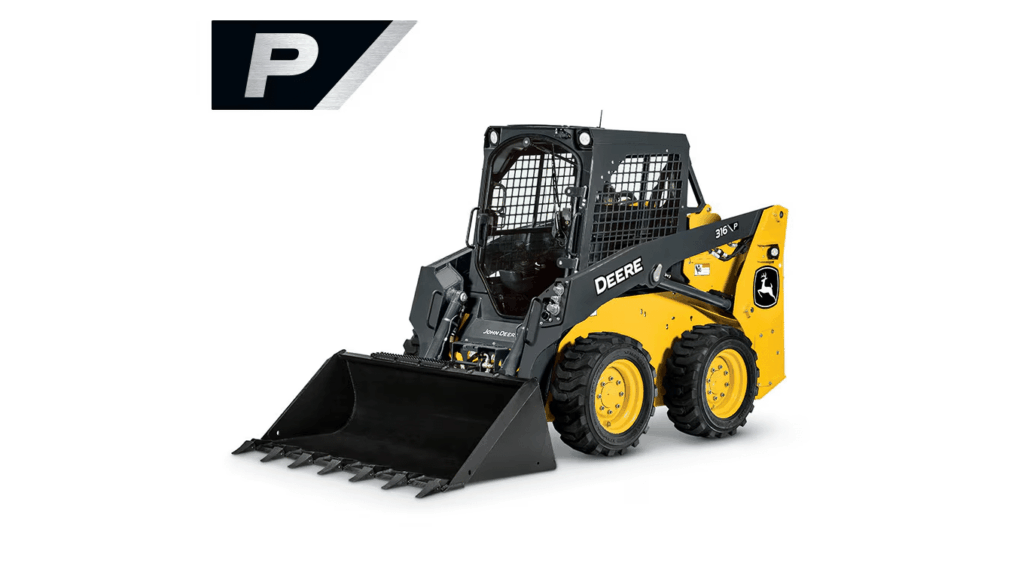 New John Deere 316 P-Tier Skid Steer at LandMark