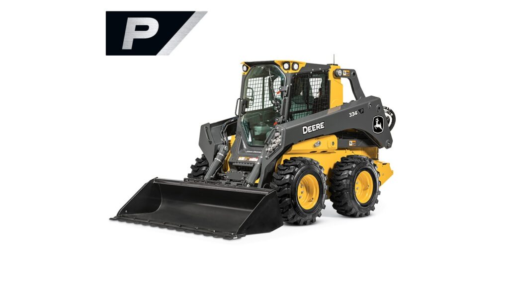 New John Deere 334 P-Tier Skid Steer at LandMark