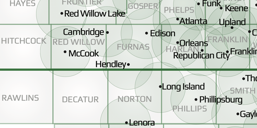 Hendley Base Station Map
